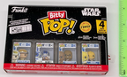 Star Wars Funko Bitty Pop 4-Pack with Stackable Shelf 2025 (C)