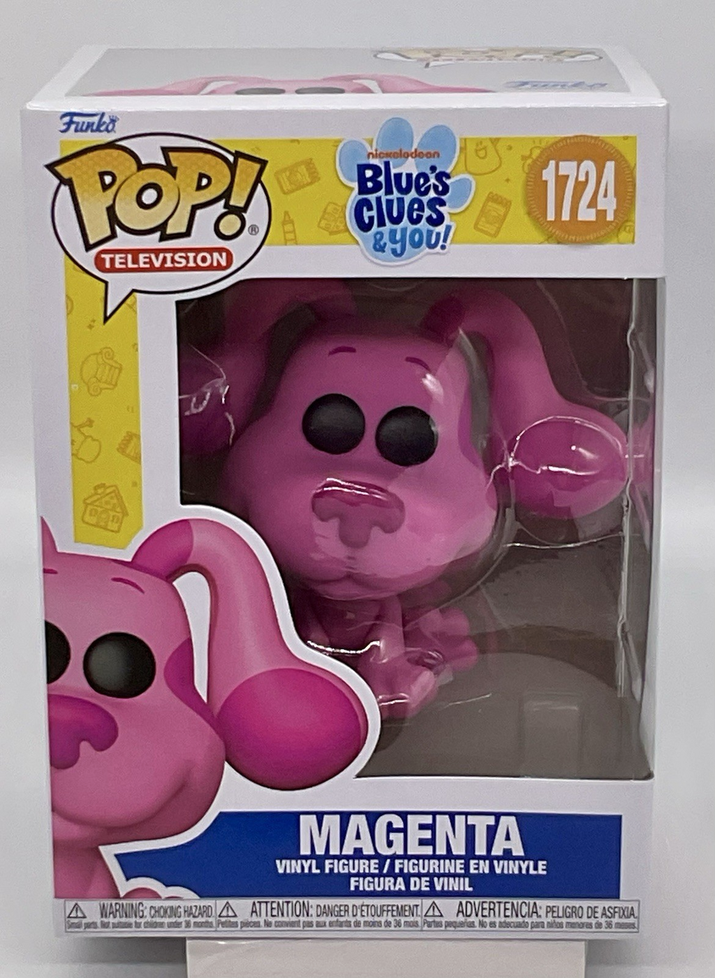 Blue’s Clues Magenta Pop #1724 Nickelodeon 2025 Blues Clues and You Funko
