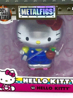 Hello Kitty 2 ½ inch Nano MetalFigs Mini Figure S3 School Blue Jumper Die Cast