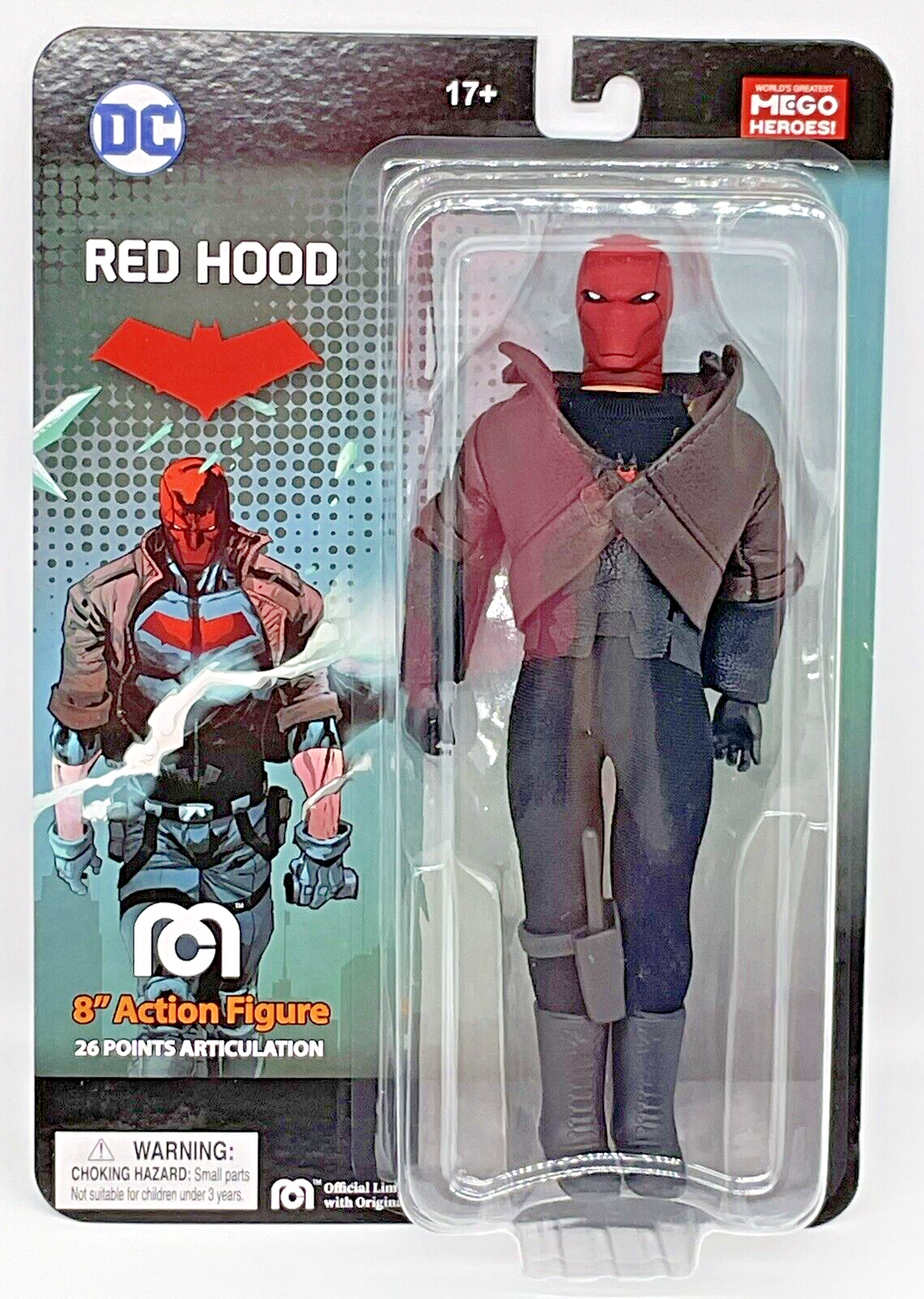 Red Hood 8” Action Figure MEGO World's Greatest Heroes Limited Edition