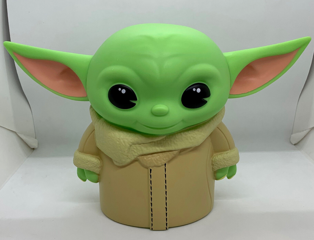 The Child Star Wars The Mandalorian PVC Bank Coin Slot Bank 