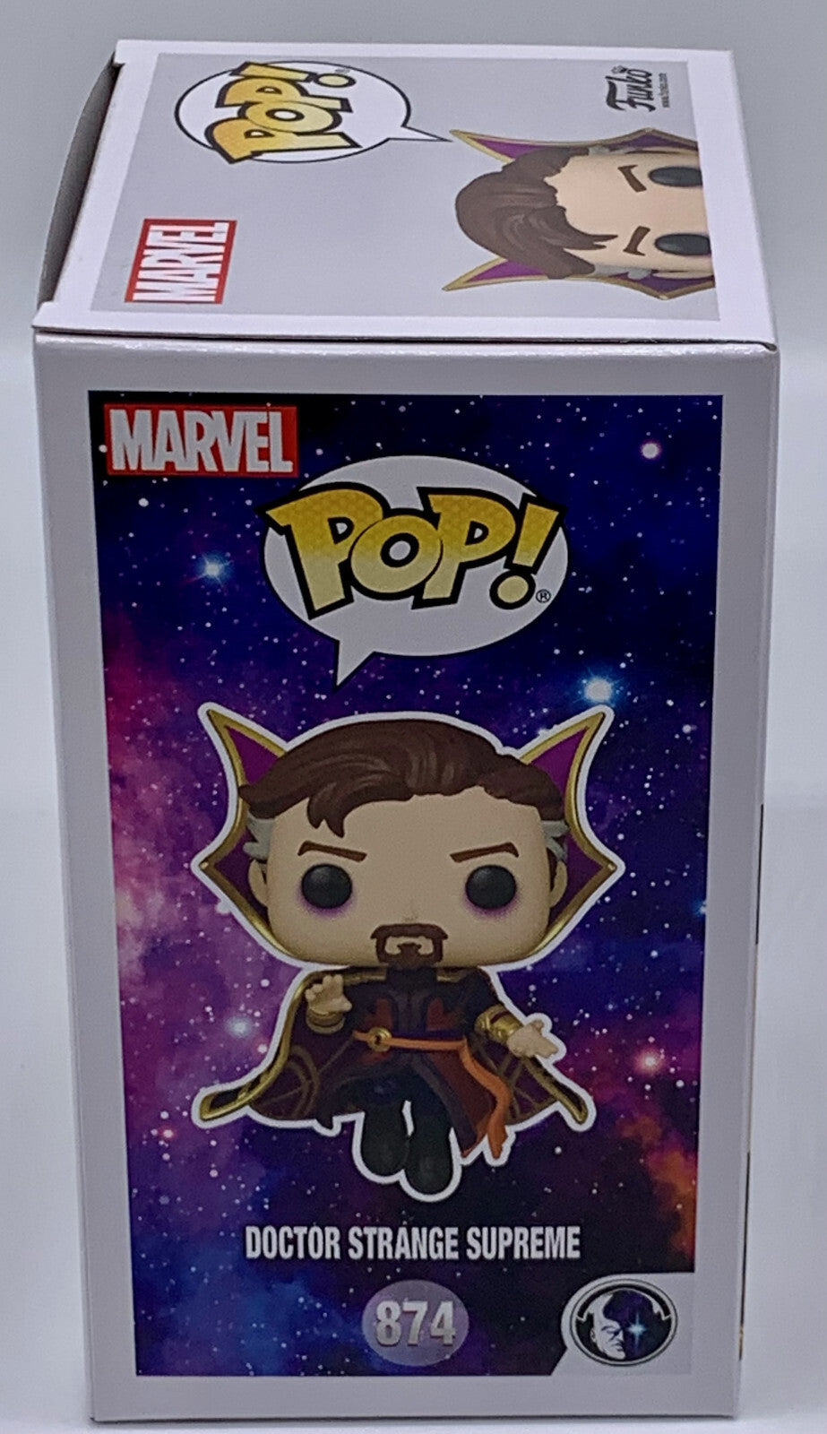 Doctor Strange Supreme Pop #874 Marvel's What If..? Funko Pop 2021 Box Damage
