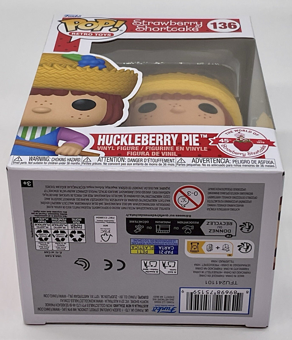 Strawberry Shortcake Huckleberry Pie Pop #136 Funko Pop Retro Toys 2024