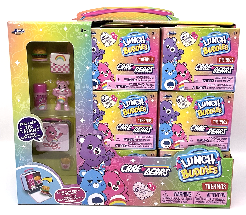 Lunch Buddies Care Bears Blind Box 2026 Includes 6 Surprises, READ Chance Chase