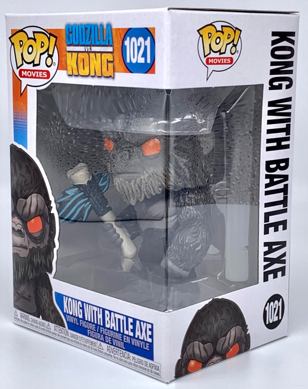 Godzilla vs Kong - Kong with Battle Axe Pop #1021  Funko Pop Movies  2021