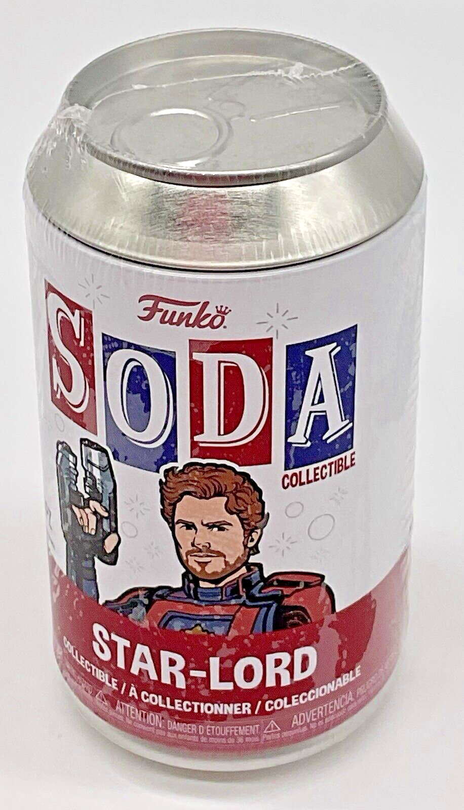 Star-Lord Funko Vinyl Soda Figure Marvel Guardians Of the Galaxy Chance of Chase