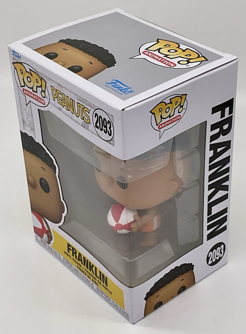 Peanuts Franklin Pop #2093 Peanuts Funko Franklin with Ball 2025