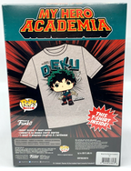 My Hero Academia Deku Funko Tee Size Large Unisex Boxed t-shirt Short sleeve