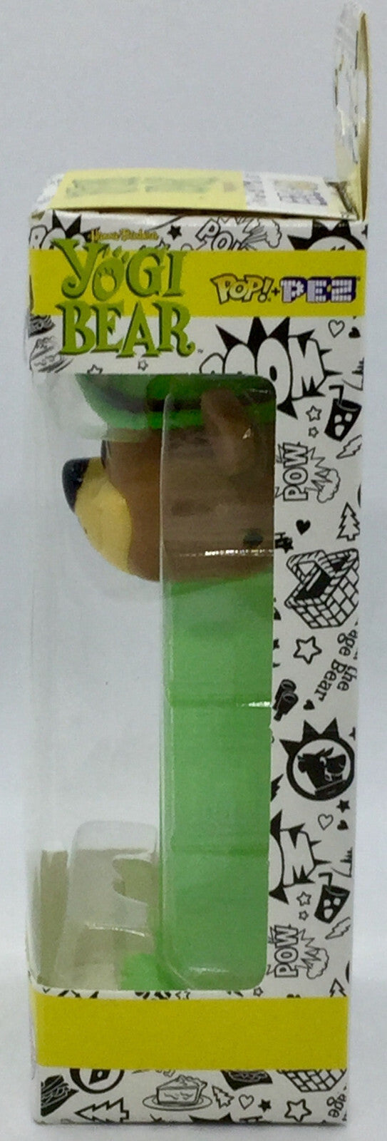 Yogi Bear Funko Pop Pez Dispenser/Candy Hanna Barbera 2018 Vaulted green stem