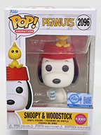 Peanuts Snoopy & Woodstock Pop #2096 Flocked Peanuts Funko Exclusive 2025