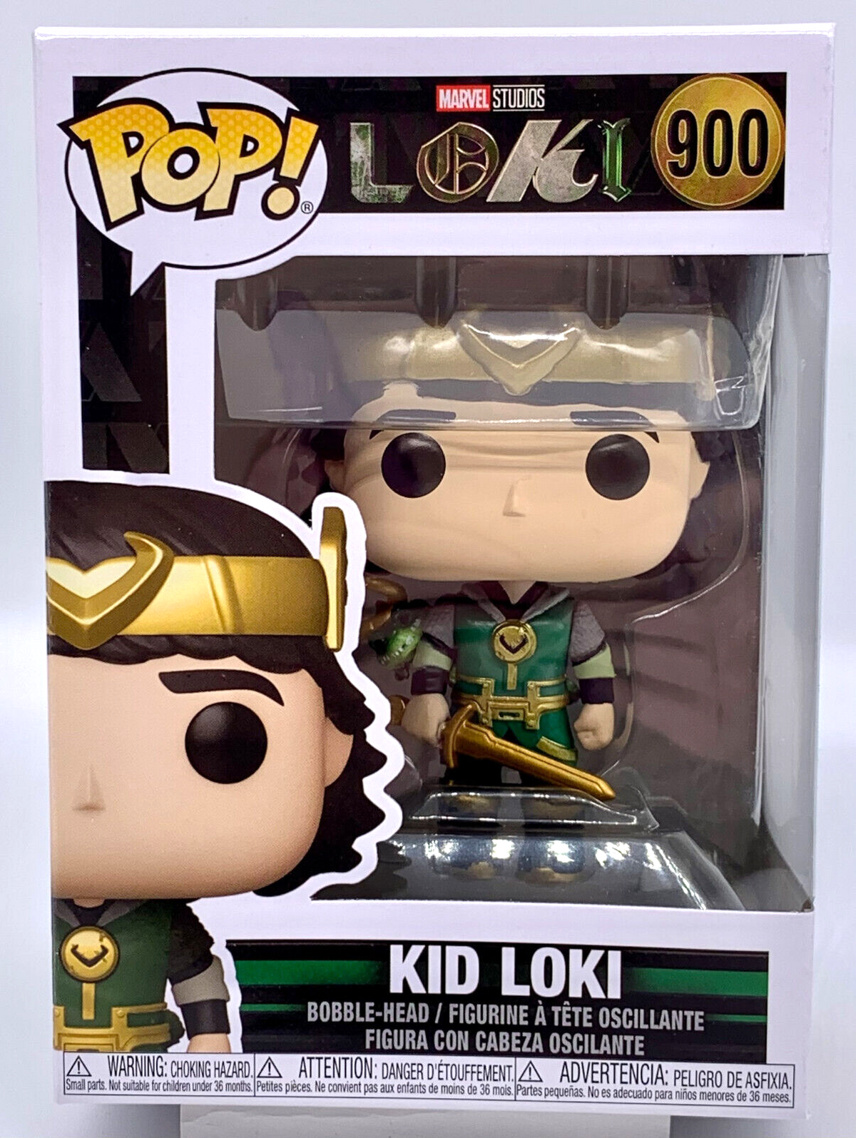 Kid Loki Pop #900 Marvel Studios Funko 2021 Loki