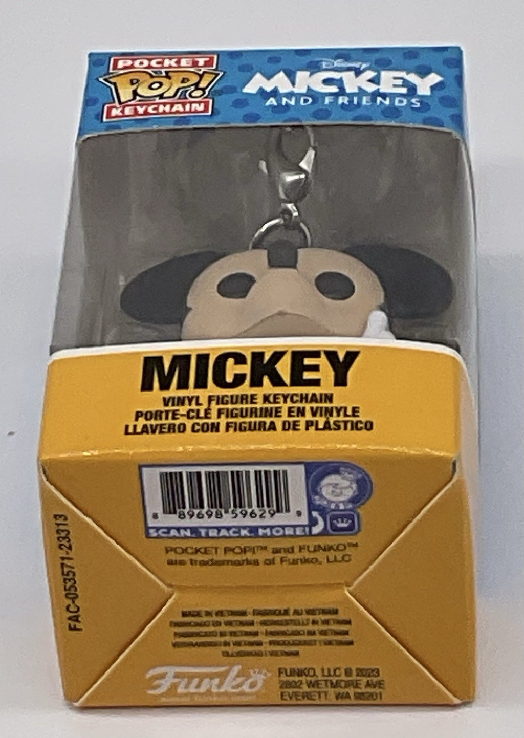 Mickey Mouse Funko Pocket Pop Keychain Disney's Mickey and Friends 2023