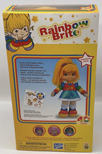 Rainbow Brite 12 Inch Fashion Doll with Treaded Hair and Sticker Sheet 40 years