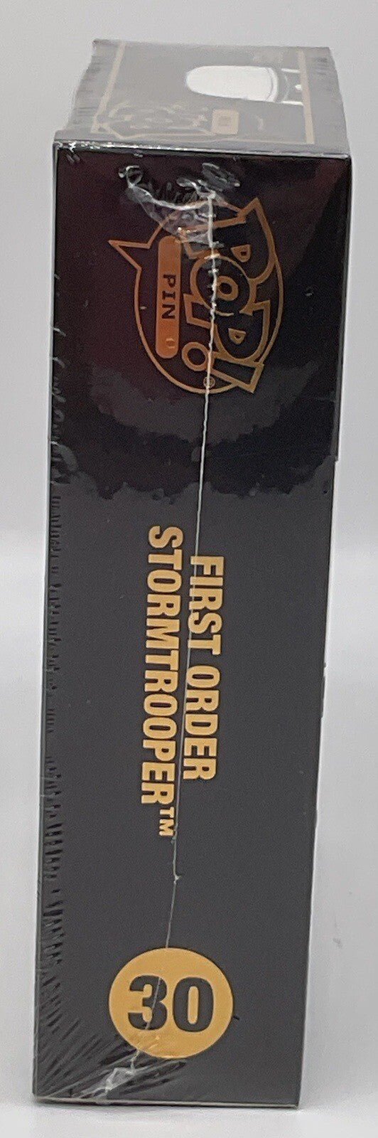 Star Wars First Order Stormtrooper Funko Pop Pin #30 Glows Large Enamel Pin 2022