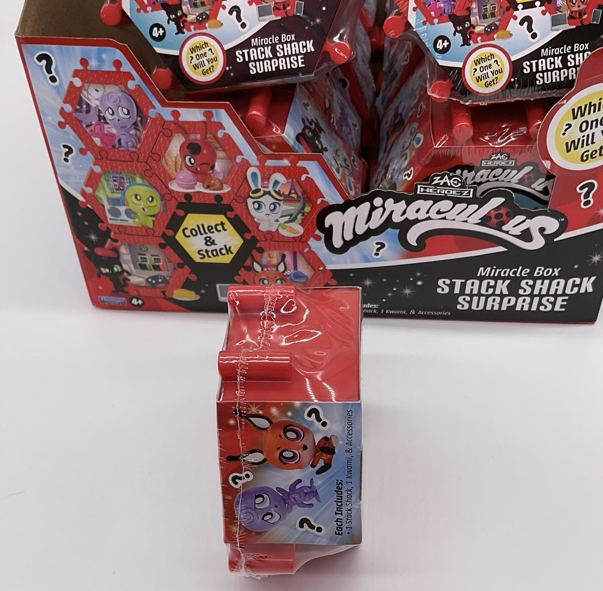 Miraculous Ladybug Miracle Blind Box Kwami Surprise Stackable Box 2024