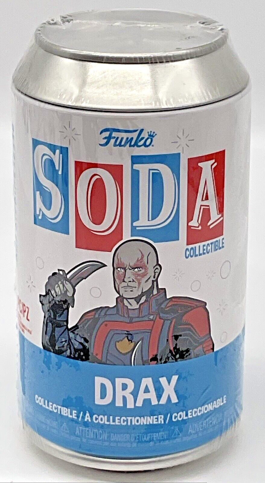 Drax Funko Soda Vinyl Figure Marvel Guardians of the Galaxy Sealed Can 2023