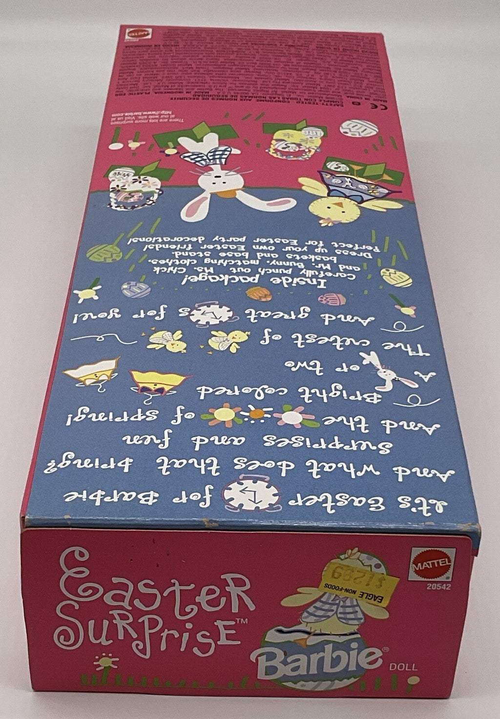 Easter Surprise Barbie Special Edition 1998 Never Removed from Box Mattel