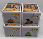 Looney Tunes Halloween 4 Piece Funko Pop Set 2024 Bugs, Marvin, Sylvester,Tweety