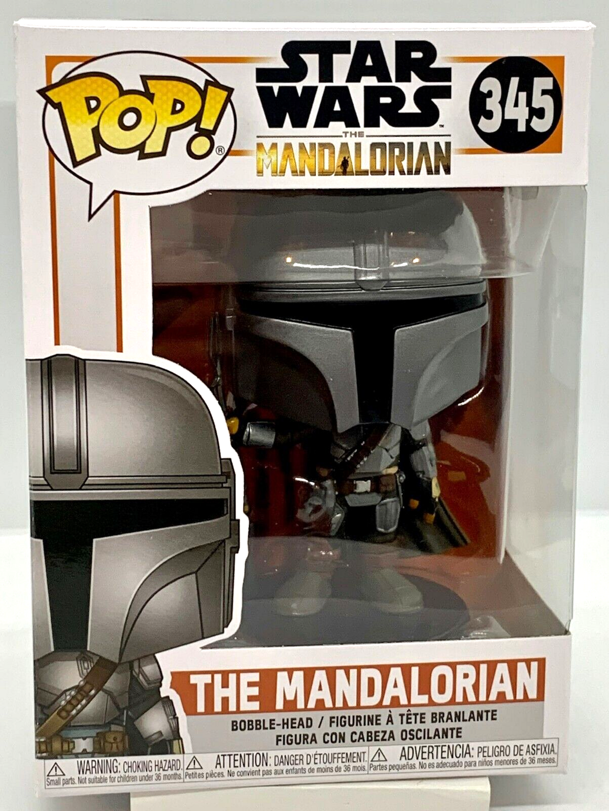 The Mandalorian Pop #345 Star Wars Funko Pop 2019 The Madalorian