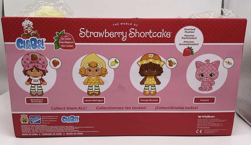 Strawberry Shortcake 8 inch Scented Plush Doll Lemon Meringue Lemon Scented