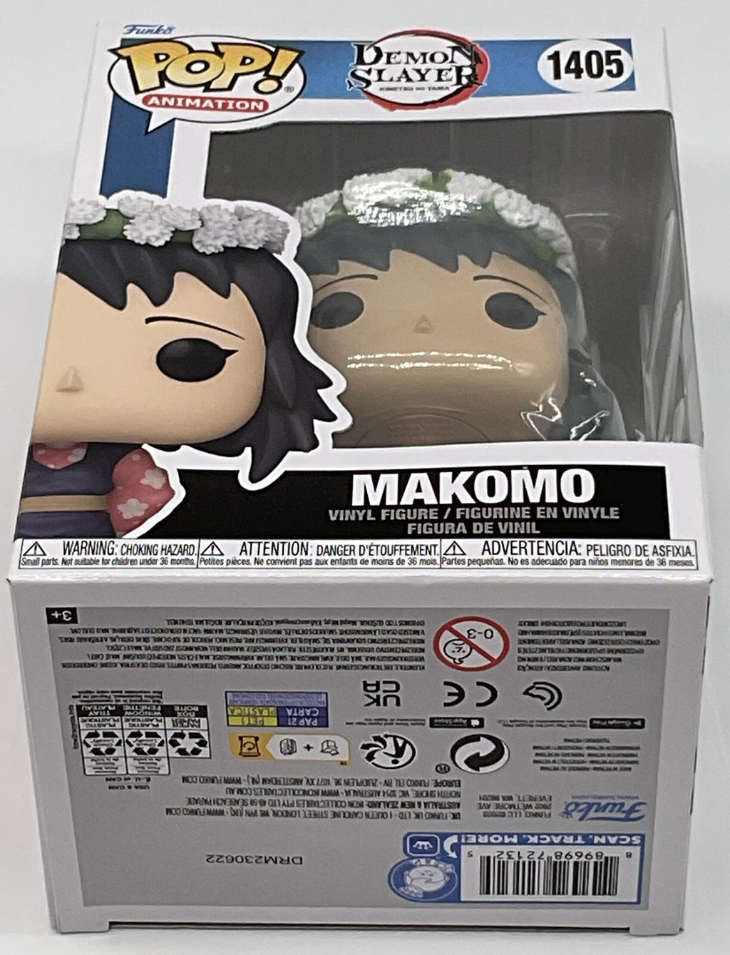 Makomo Pop #1405 Demon Slayer Funko 2023 Pop Animation Demon Slayer