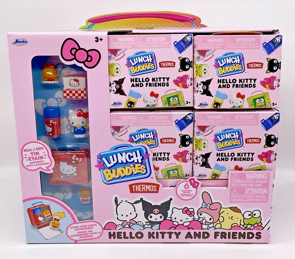 Lunch Buddies Hello Kitty and Friends Blind Box 2026 Jada Toys READ Chance Chase