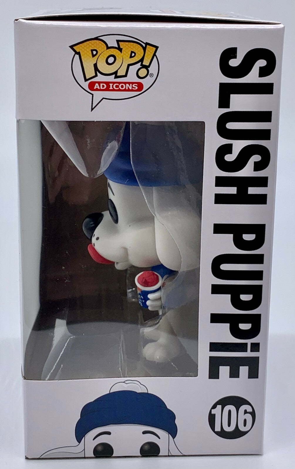 Slush Puppie Pop #106 Funko Pop Ad Icons 2020 damaged plastic insert SEE