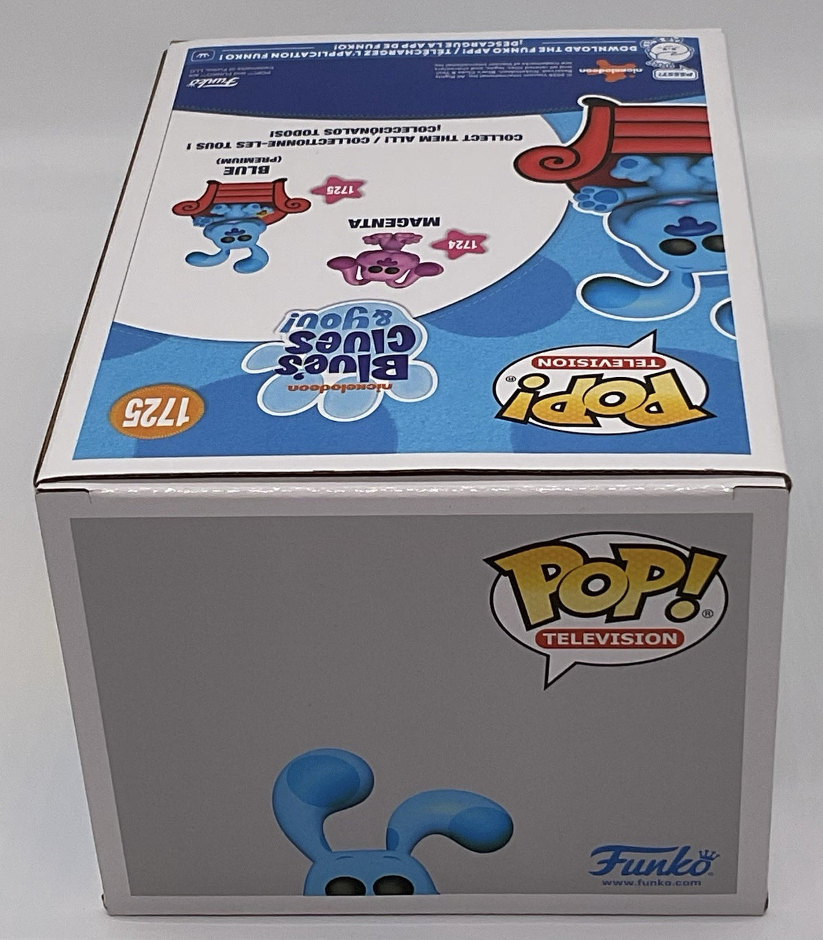 Blue on Thinking Chair Pop #1725 Blues Clues Funko Pop 6 Inch Nickelodeon 2025