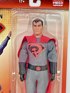 Red Son Superman 8” Action Figure MEGO 2021 DC World's Greatest Heroes