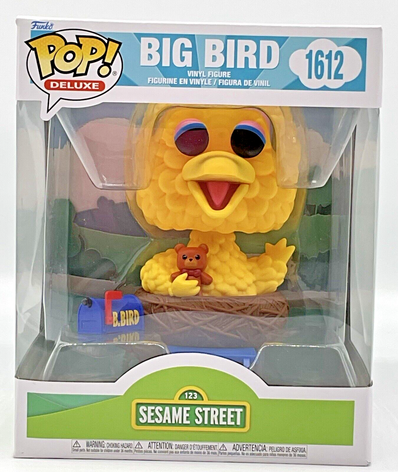 Big Bird in Nest Pop #1612 Sesame Street Funko Pop Deluxe 2024 Big Bird