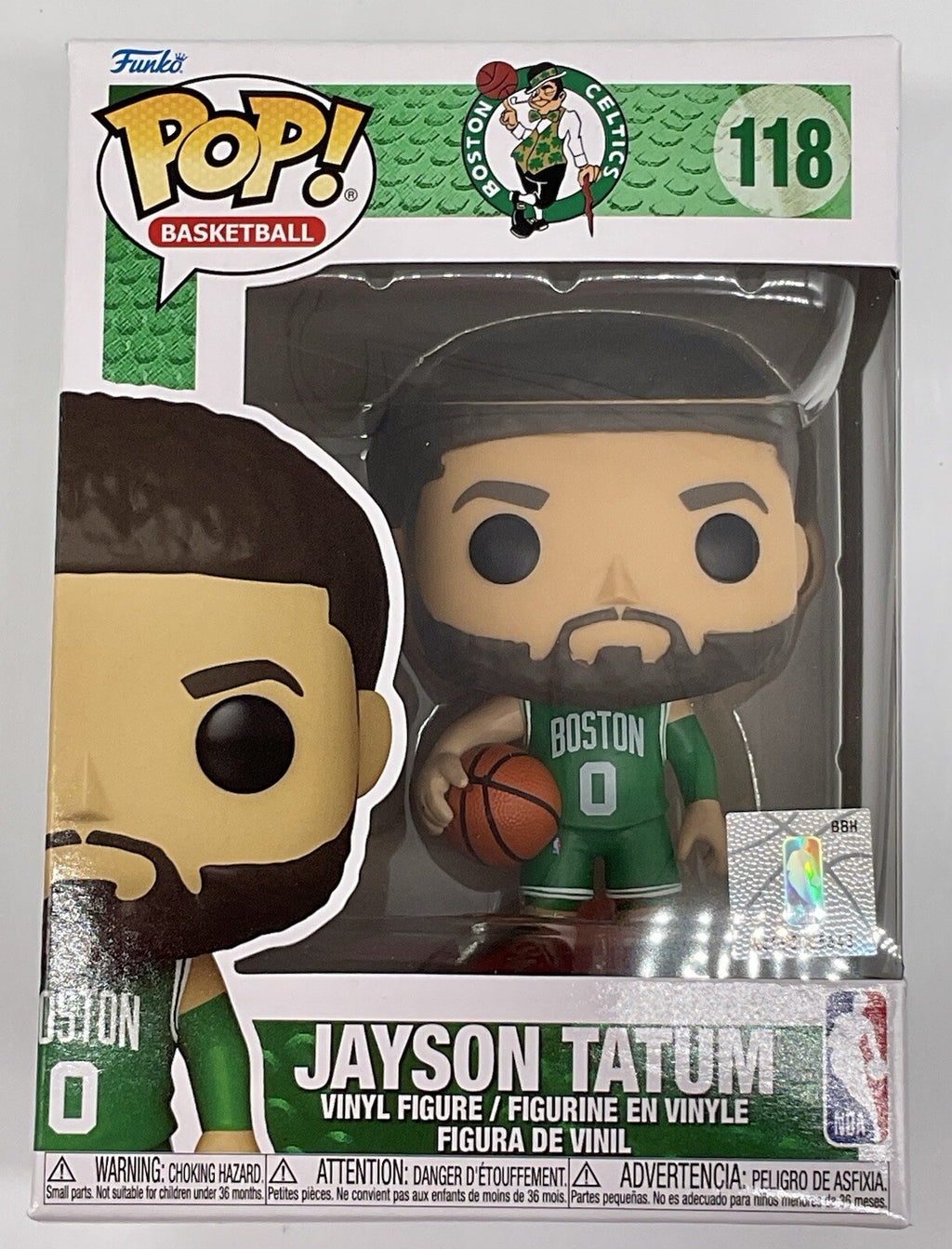 Jayson Tatum Pop #118 Boston Celtics Funko Basketball NBA 2021