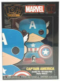 Captain America Funko Pop Pin #07 Marvel Large Enamel Pin 2021 Funko