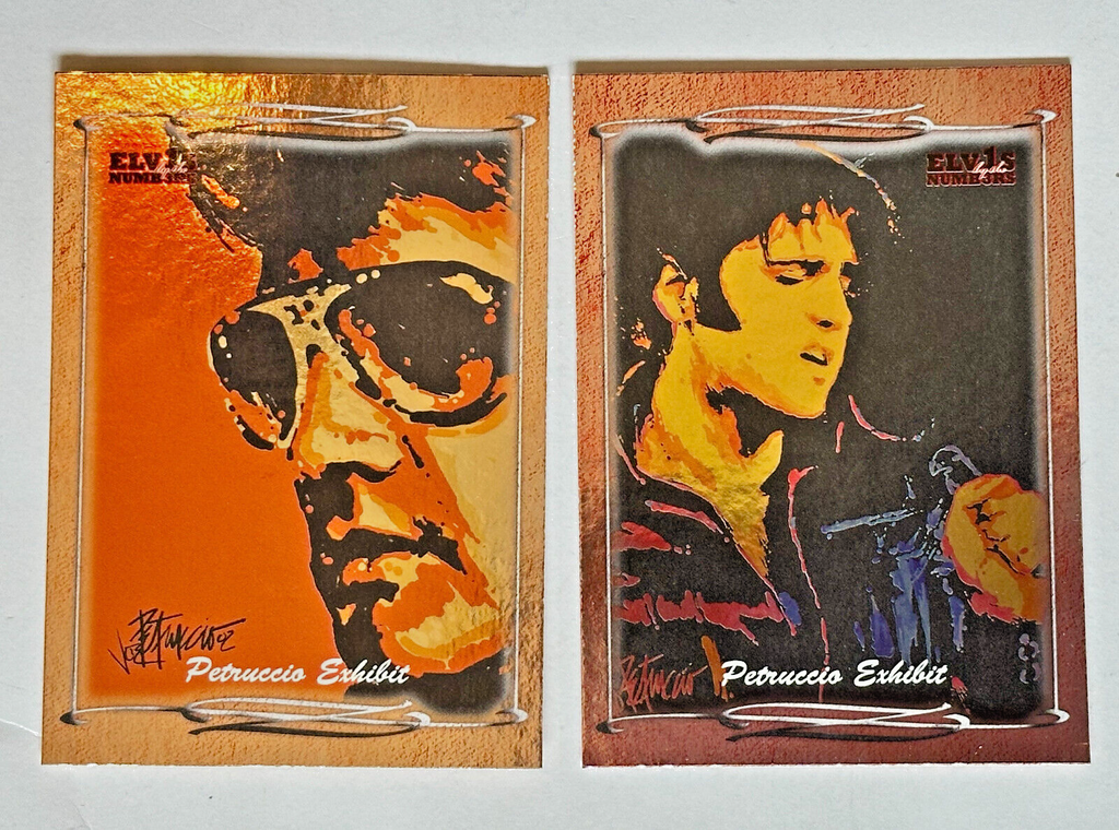 Elvis by the Numbers Collectible Cards Press Pass 5 Cards per Pack Sealed Packs