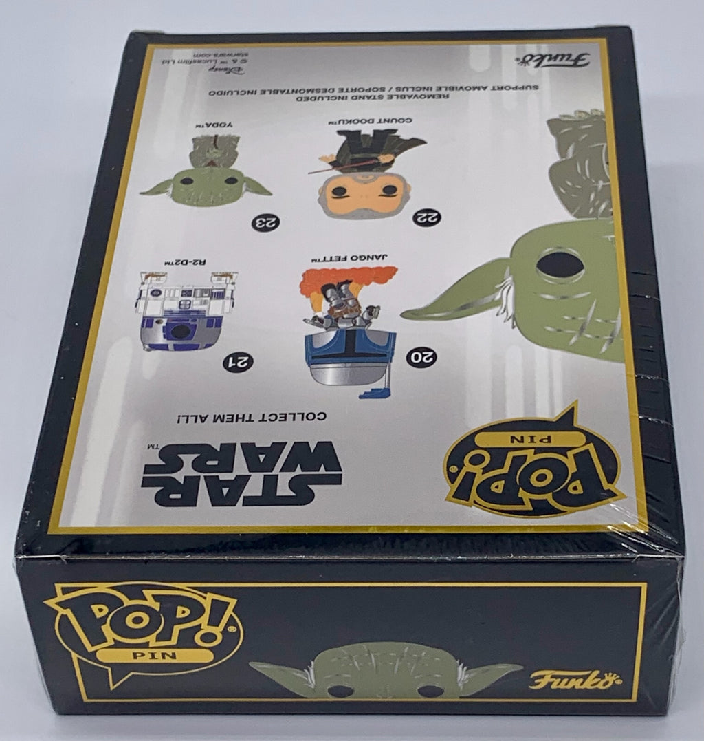 Star Wars Yoda Funko Pop Pin #23 Star Wars 2021