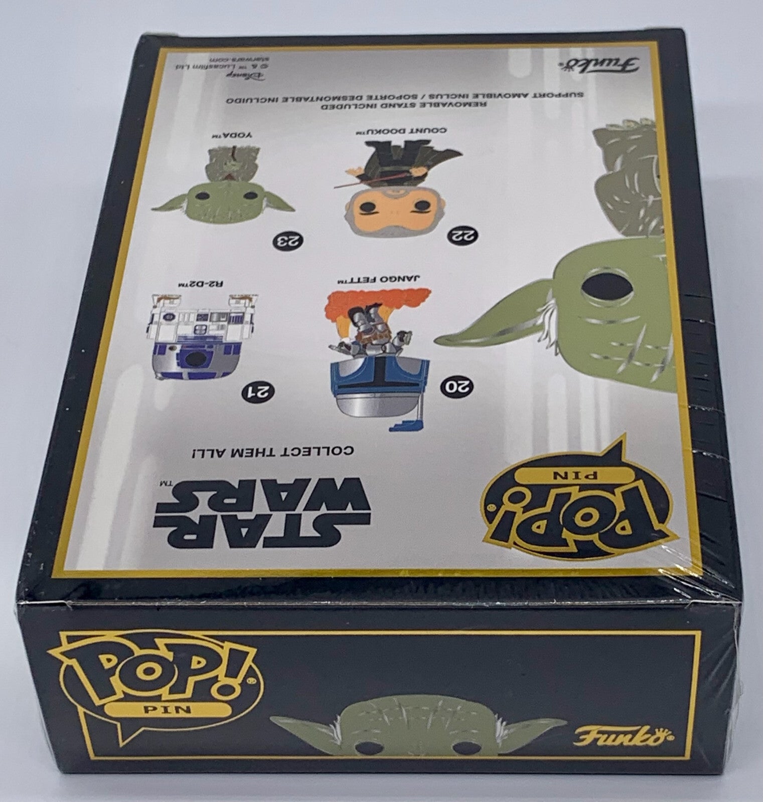 Star Wars Yoda Funko Pop Pin #23 Star Wars 2021