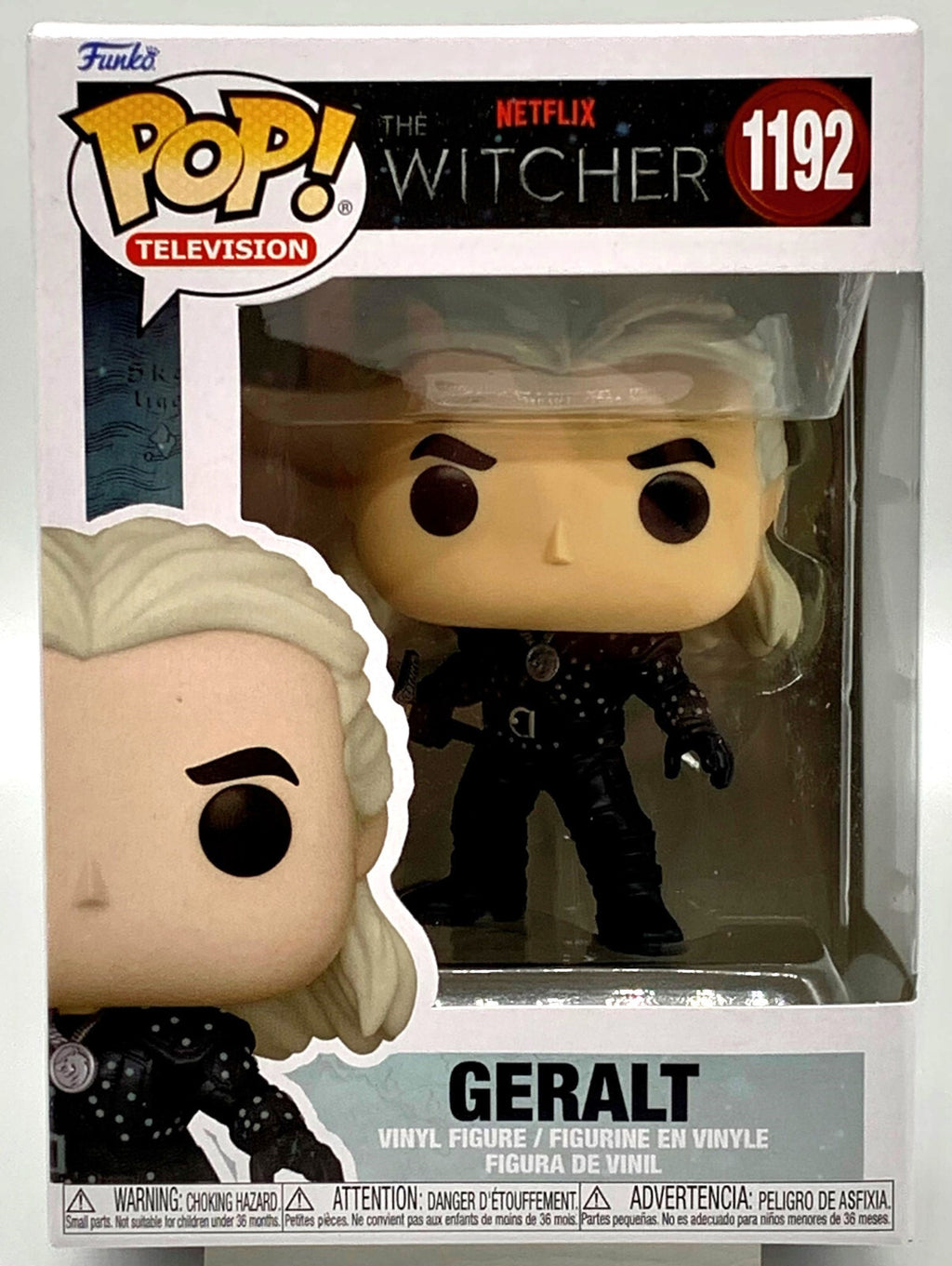 Geralt Pop #1192 The Witcher Funko Pop Television Netflix 2021