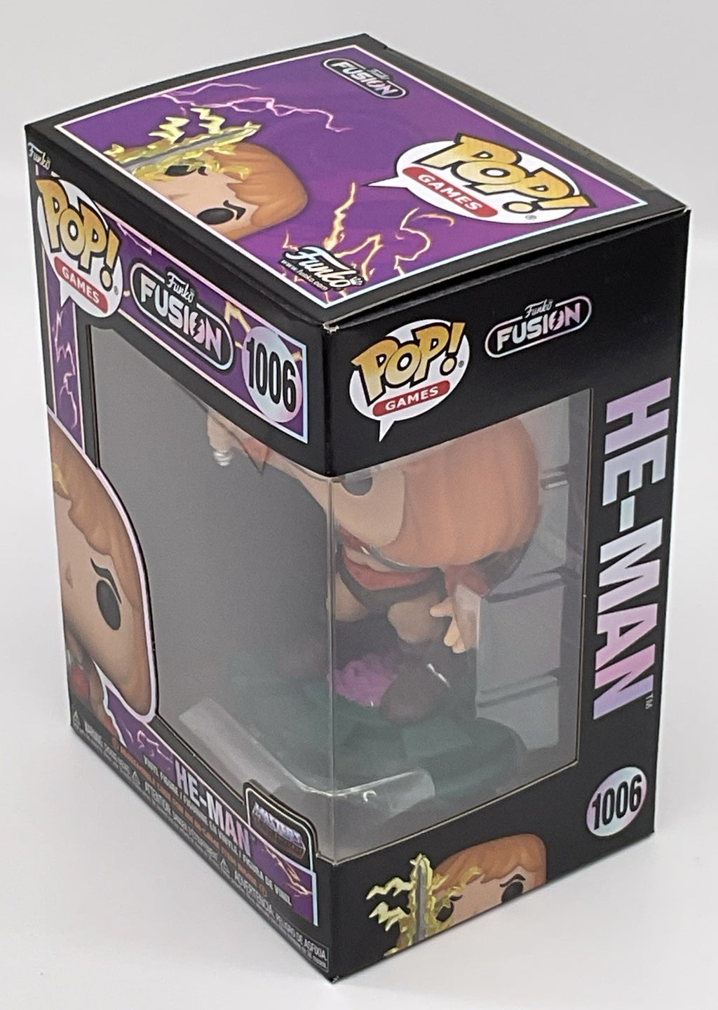 He-Man Pop #1006 Masters of the Universe Funko Fusion Pop Games 2024 He-Man