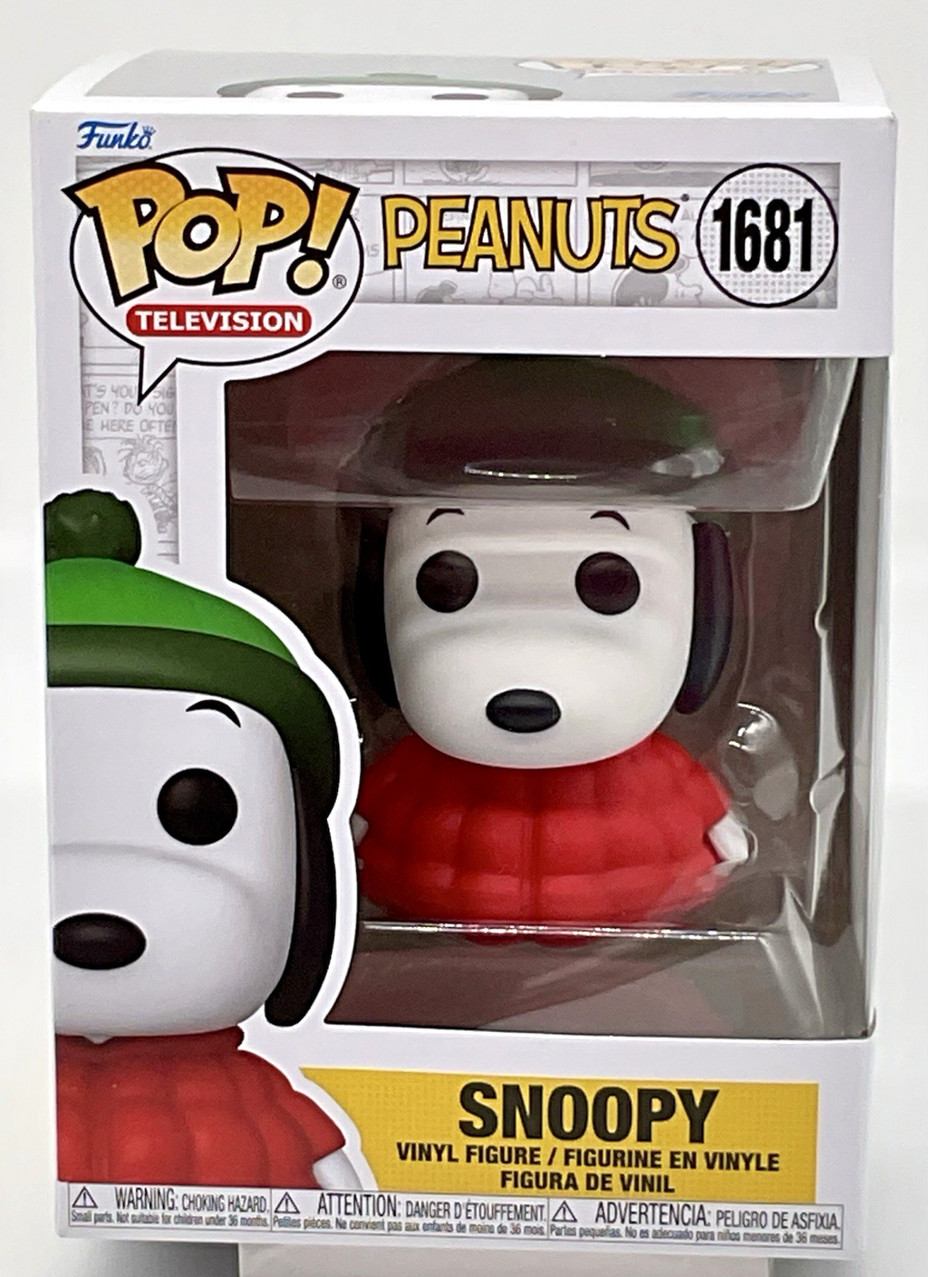 Peanuts Snoopy Pop #1681 Puffy Coat Snoopy Funko Pop Television 2024