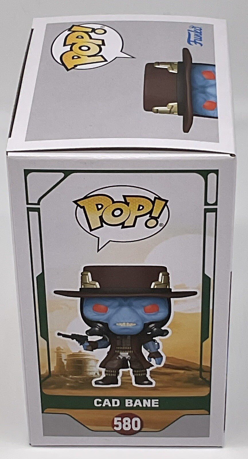 Cad Bane Pop #580 Star Wars Book of Boba Fett Funko Pop 2022