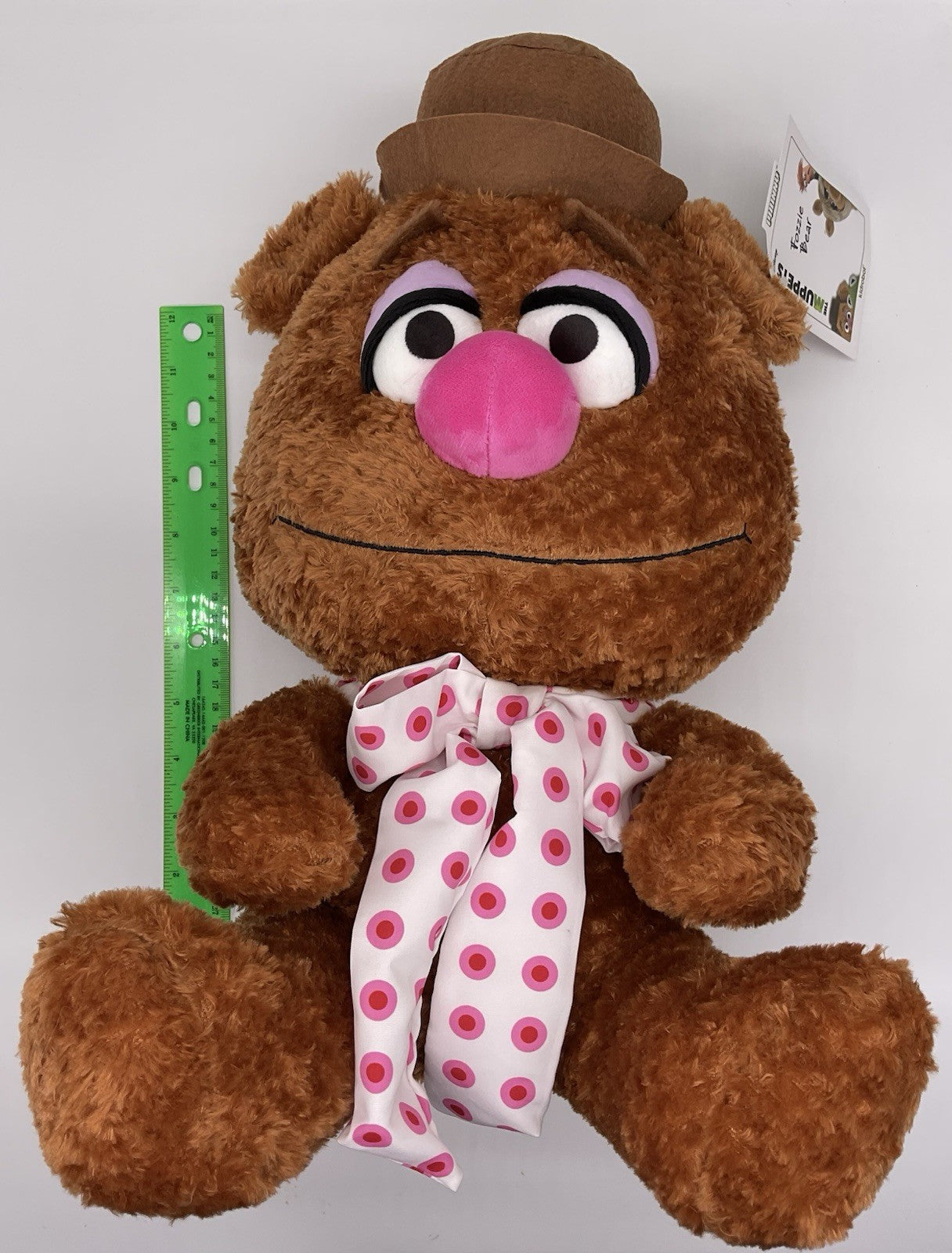 The Muppets Fozzie Bear Phunny Plush 15inch Disney Kidrobot The Muppets Fozzie