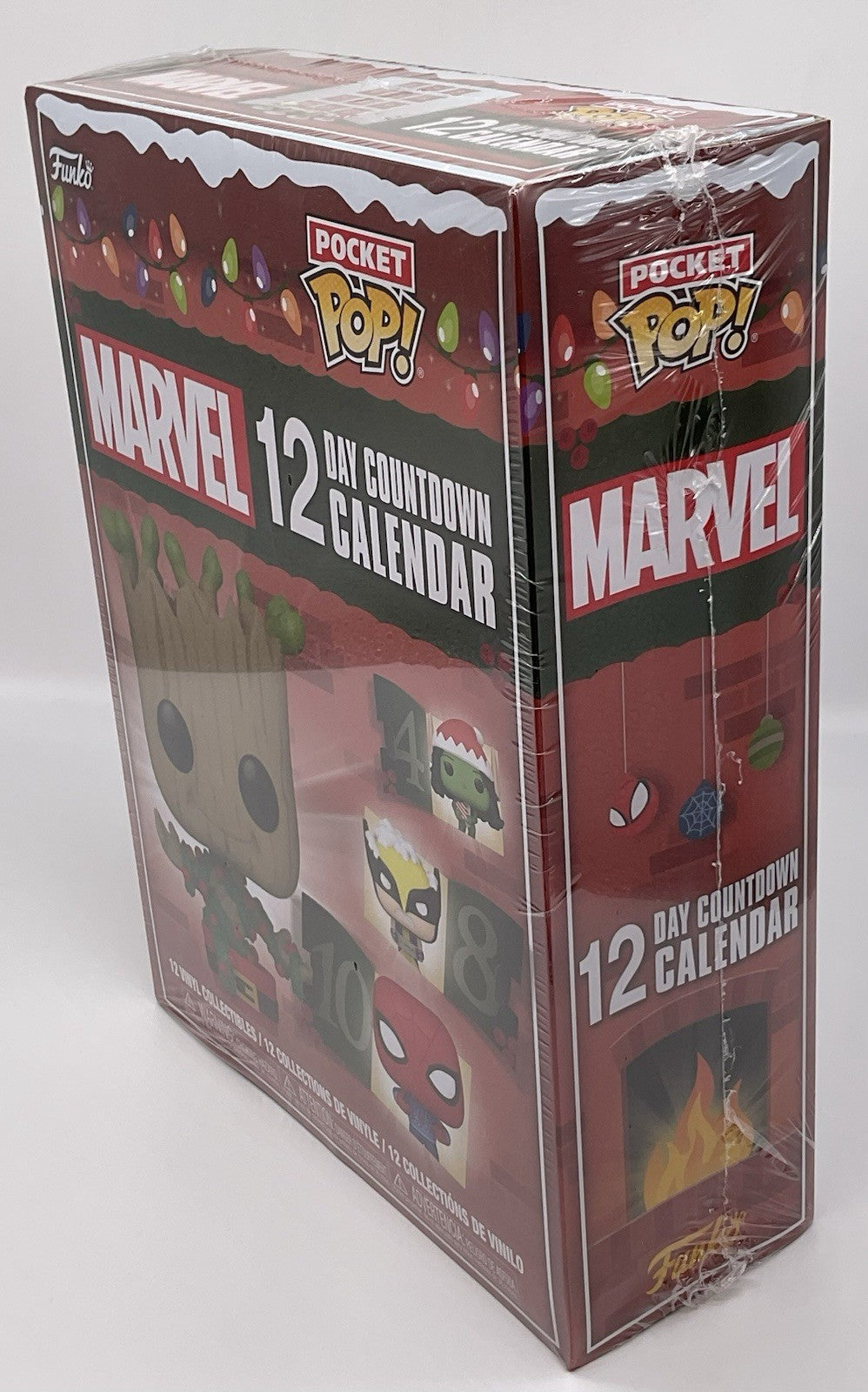 Marvel 12 Day Count Down Calendar Funko Pocket Pop 2024 Advent Calendar 