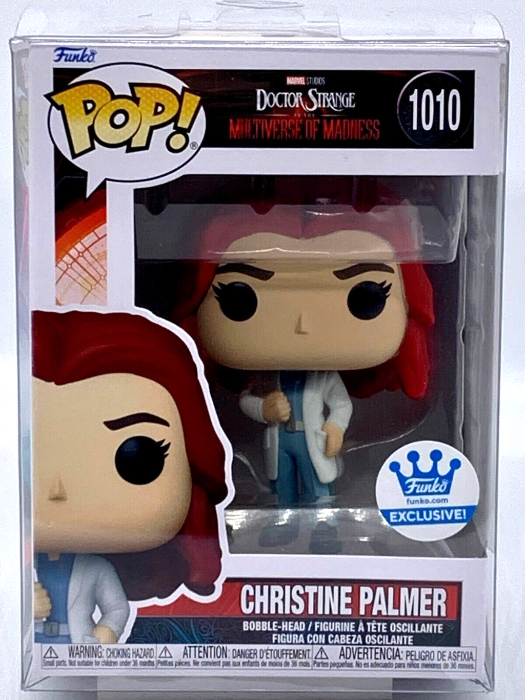 Christine Palmer Pop #1010 Marvel Doctor Strange Funko Exclusive 2022 Protector