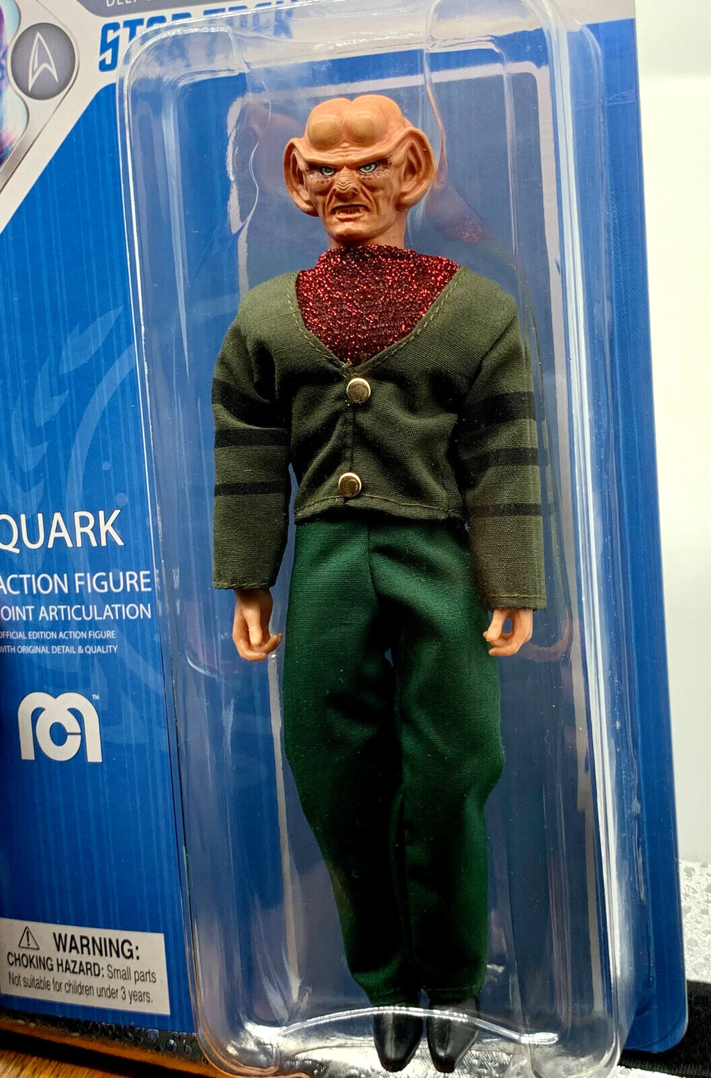 Star Trek Deep Space 9 Quark 8 inch Action Figure  MEGO