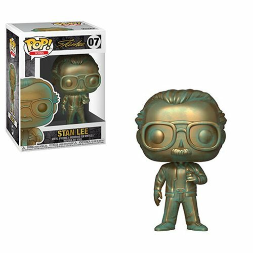 Stan Lee Pop #07 Patina Funko Pop Icons 2019 