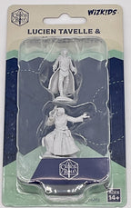 Critical Role Unpainted Minis 2 Pack Lucien Tavelle + Cree Depots Primed Ready