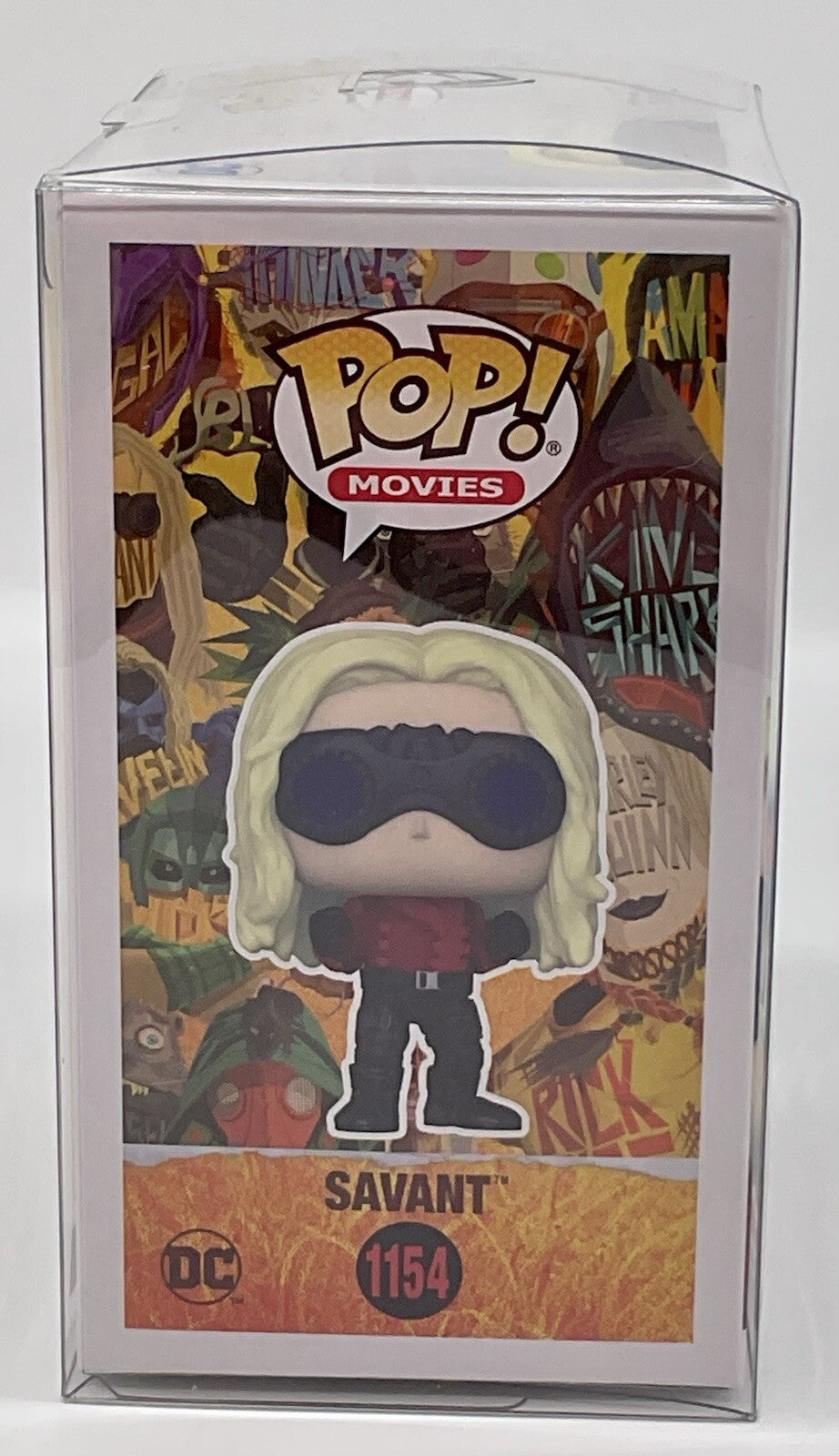 Savant Pop #1154 Suicide Squad 2021 NYCC Fall Conv. Excl Vaulted with Protector
