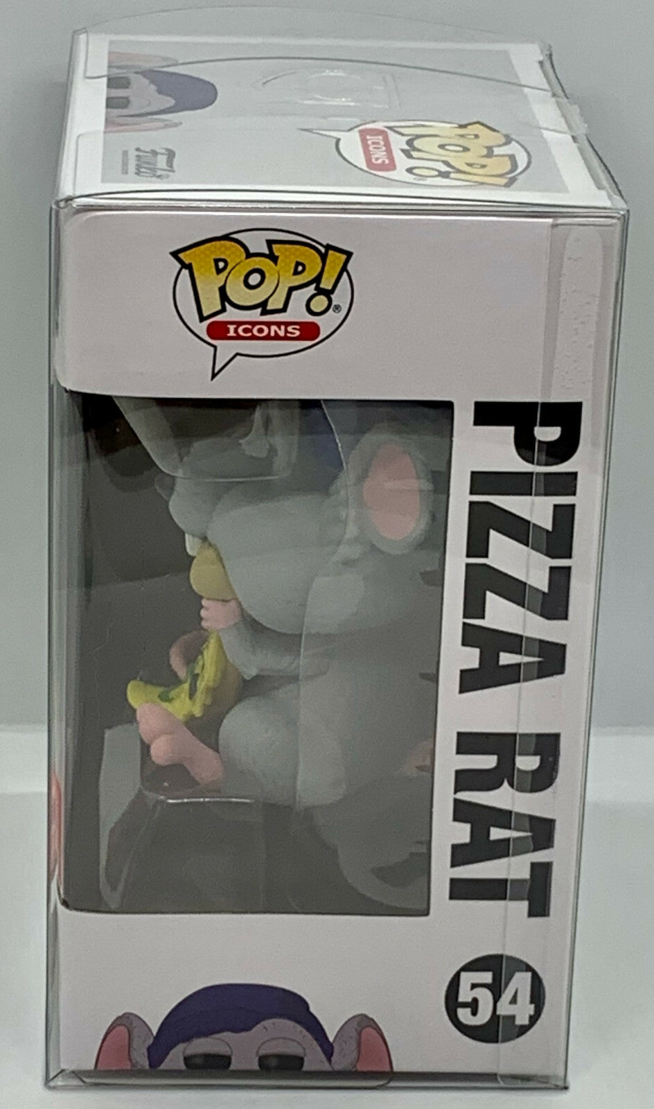 Pizza Rat Pop #54 NYCC 2020 Funko Icons Limited Edition Exclusive in Protector 