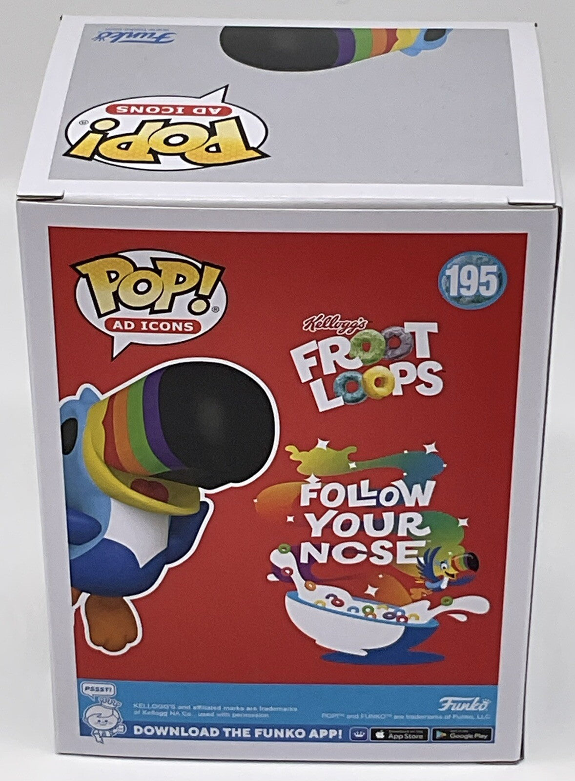Toucan Sam Pop #195 Flying Kellogg’s Froot Loops Funko Pop Ad Icons 2023