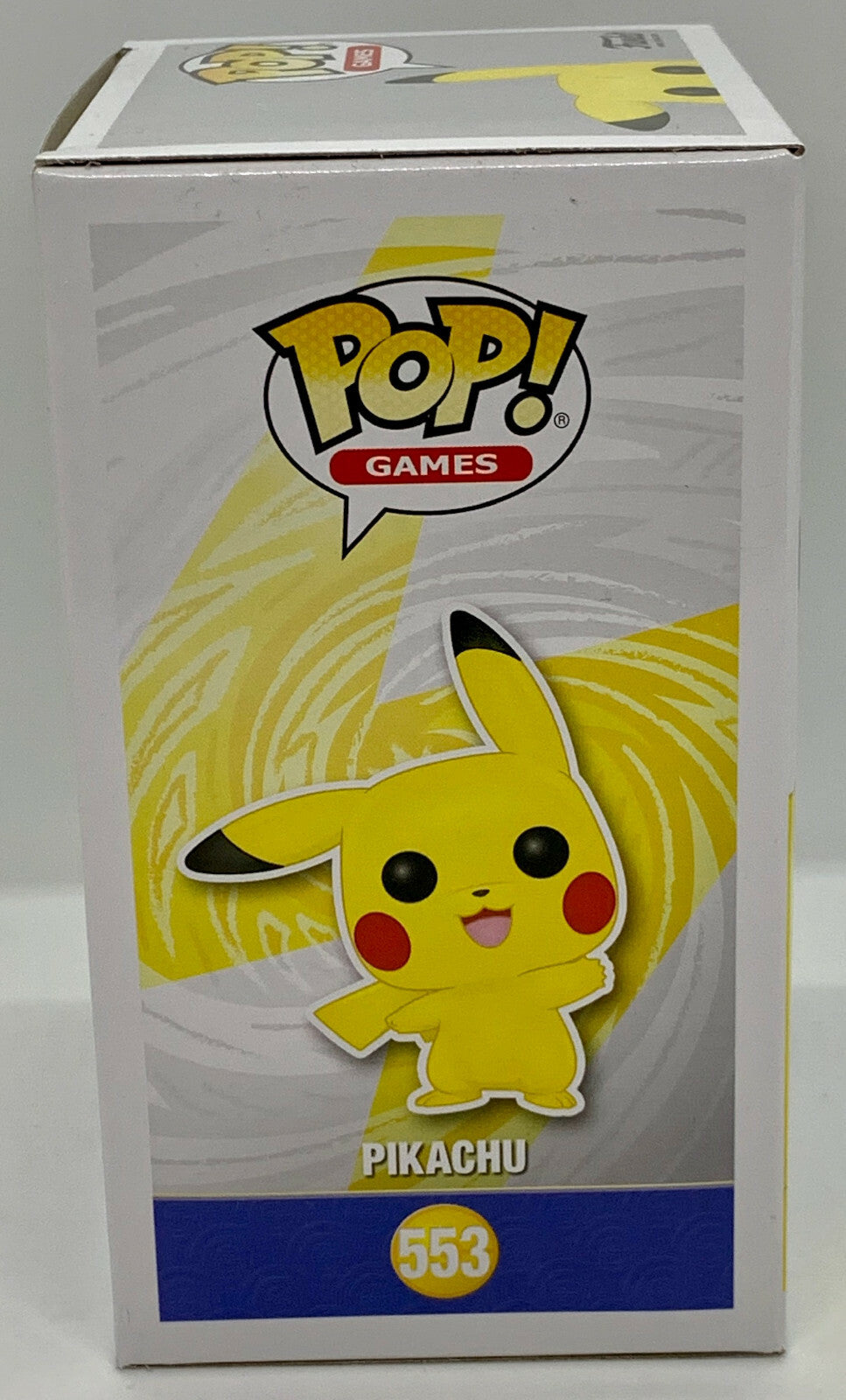 Pokemon Pikachu Waving Pop #553 Funko Games 2019