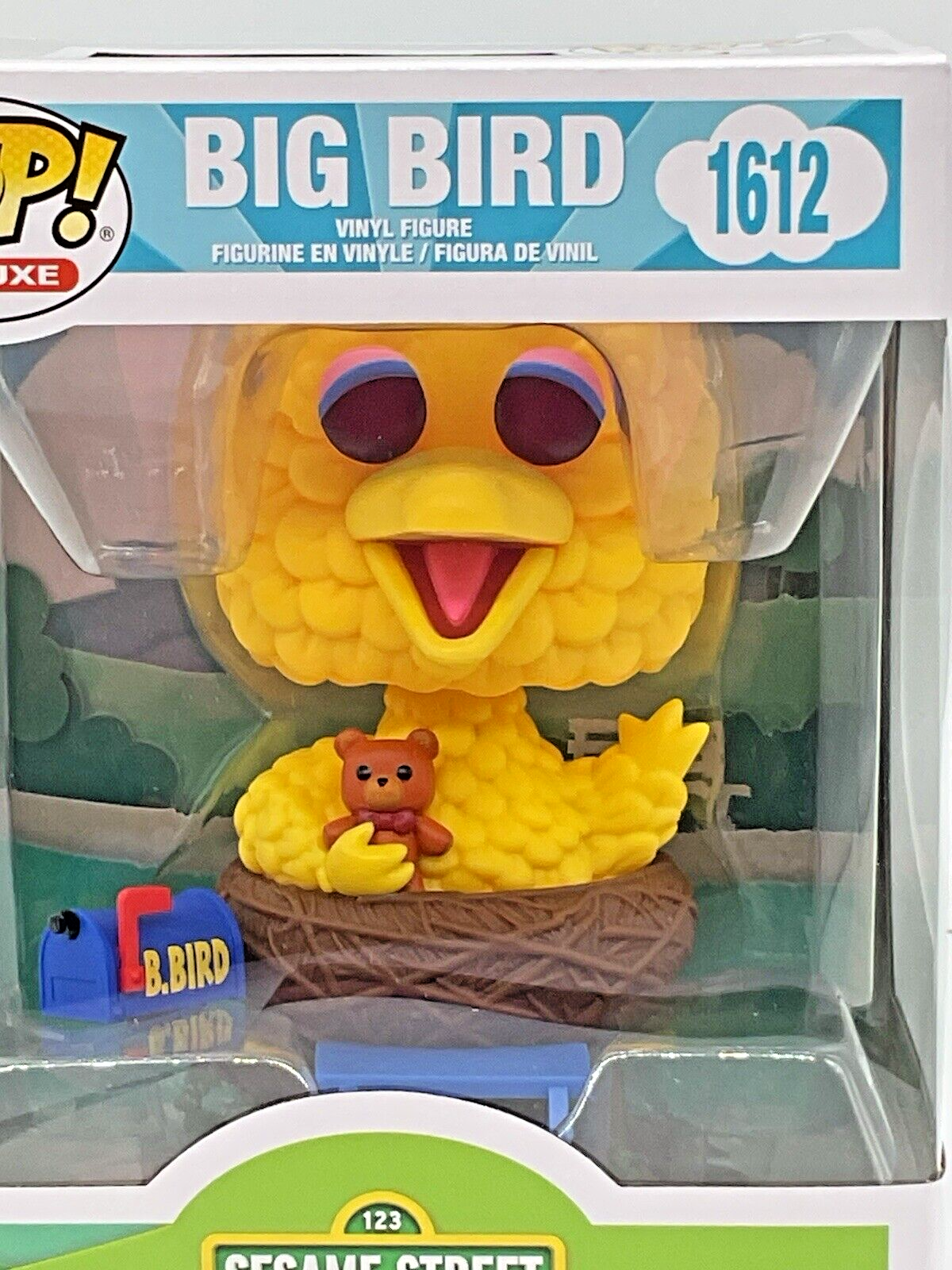 Big Bird in Nest Pop #1612 Sesame Street Funko Pop Deluxe 2024 Big Bird